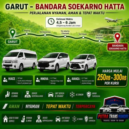 GARUT ↔ BANDARA SOETTA